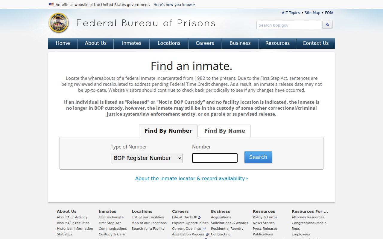 Morris County arrest record research and federal inmate locator